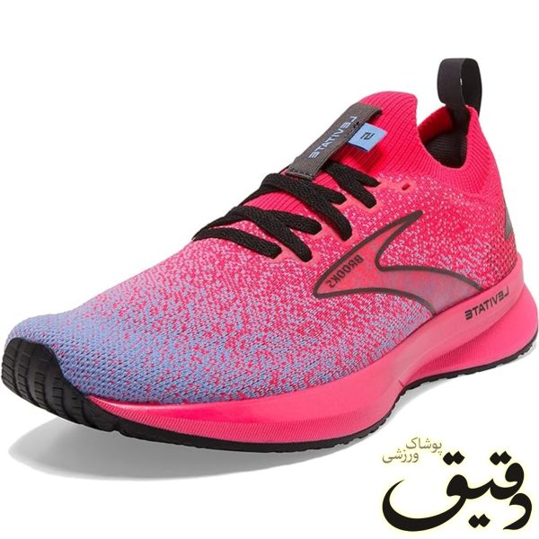 کفش کتونی ورزشی رانینگ بروکس Brooks Levitate 5.0 نئونی سایز 43