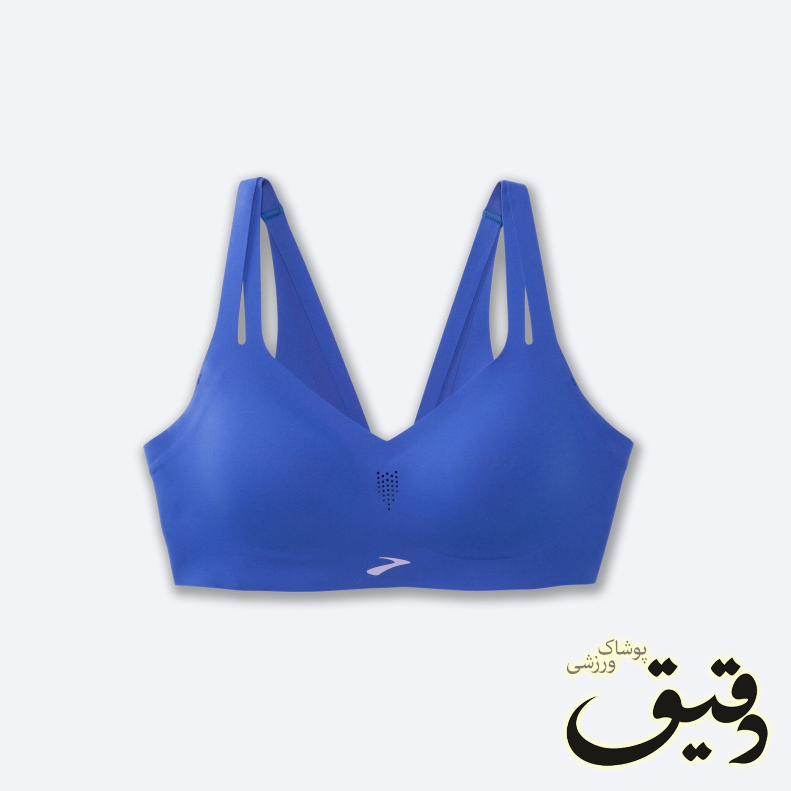 نیمتنه ورزشی بروکس Brooks dare strappy آبی کاربنی