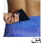 شلوارک ورزشی زنانه بروکس Brooks Chaser 7 Short آبی طرح دار