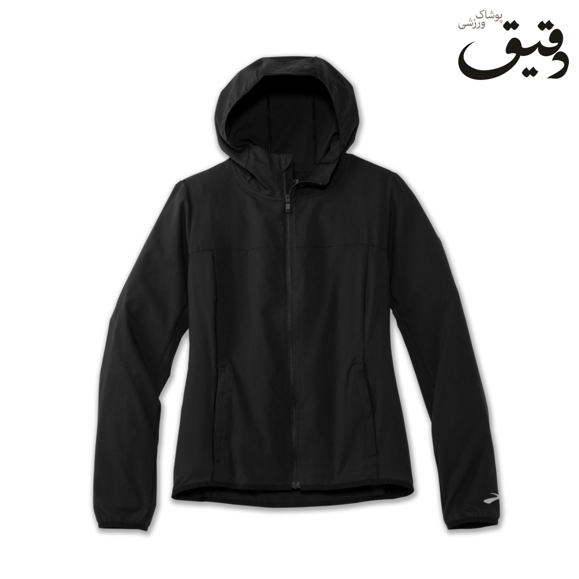 بادگیر ورزشی بروکس زنانه Brooks Canopy Jacket مشکی