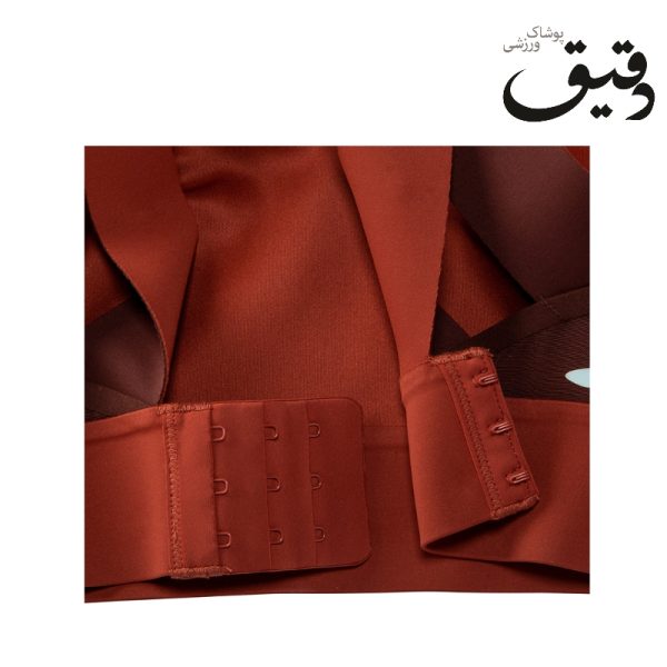 نیمتنه ورزشی بروکس Brooks Drive interlace عنابی قهوه ای