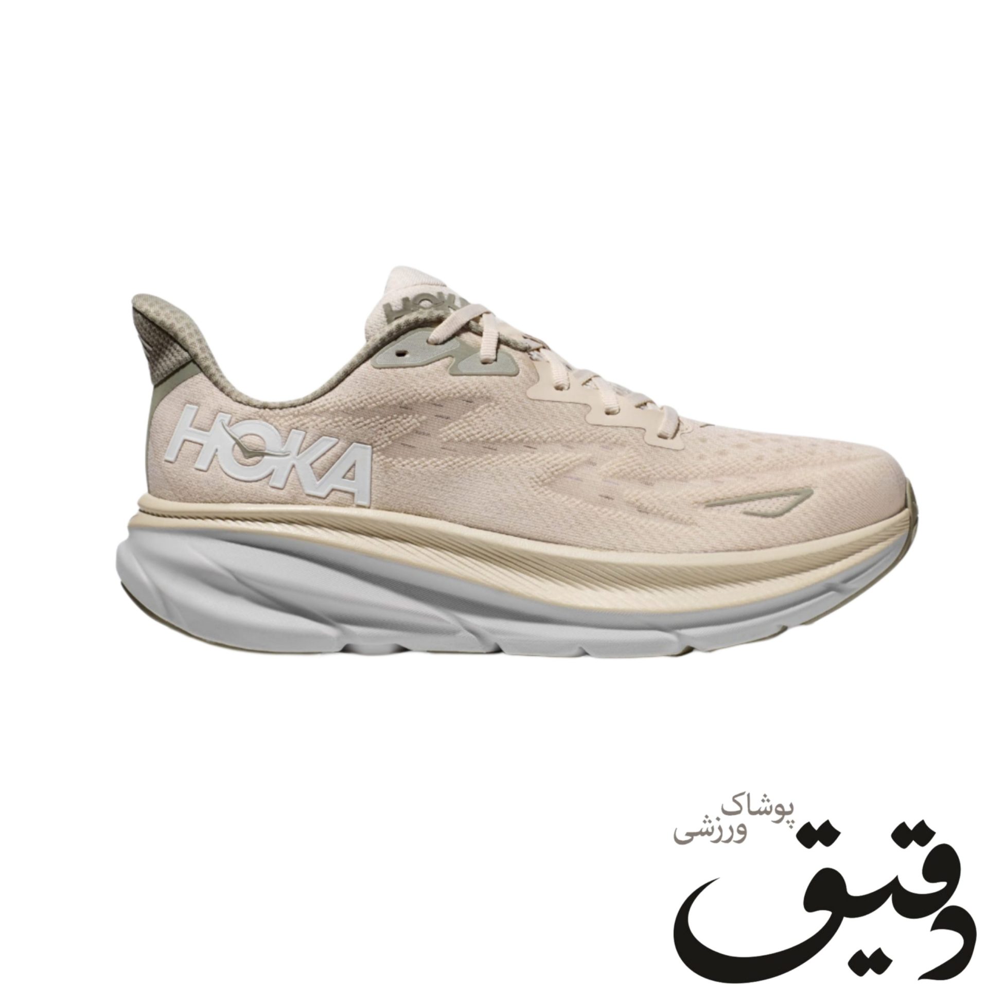 کفش کتونی هوکا HOKA CLIFTON 9 کرم2/3 40