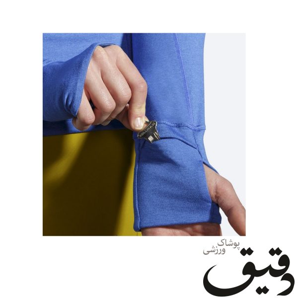 نیم زیپ ورزشی بروکس زنانه Brooks Dash ½ Zip آبی