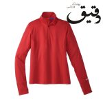 نیم زیپ ورزشی بروکس زنانه Brooks Dash ½ Zip قرمز