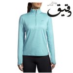 نیم زیپ ورزشی بروکس زنانه Brooks Dash ½ Zip آبی یخی