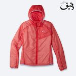 بادگیر ورزشی بروکس زنانه Brooks All Altitude Jacket قرمز