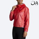 بادگیر ورزشی بروکس زنانه Brooks All Altitude Jacket قرمز