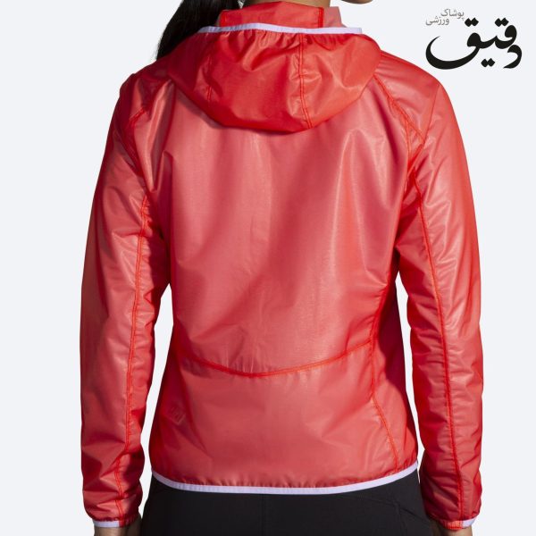 بادگیر ورزشی بروکس زنانه Brooks All Altitude Jacket قرمز