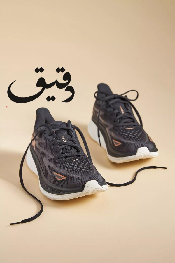 کفش ورزشی هوکا کلیفتون hoka clifton 9 مشکی سایز 2/3 38