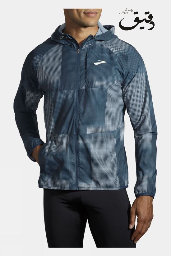 بادگیر ورزشی بروکس مردانه Brooks Canopy Jacket سایزM
