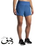شلوارک ورزشی زنانه بروکس Brooks Chaser 5 Short آبی نفتی