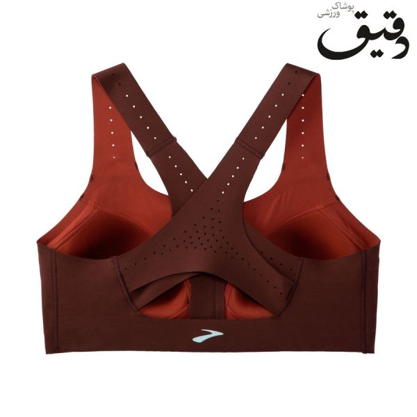 نیمتنه ورزشی بروکس Brooks dare zip 2.0 قهوه ای