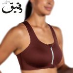 نیمتنه ورزشی بروکس Brooks dare zip 2.0 قهوه ای
