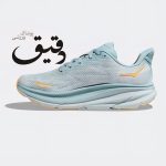 کتونی ورزشی هوکا کلیفتون HOKA CLIFTON 9 آبی یخی