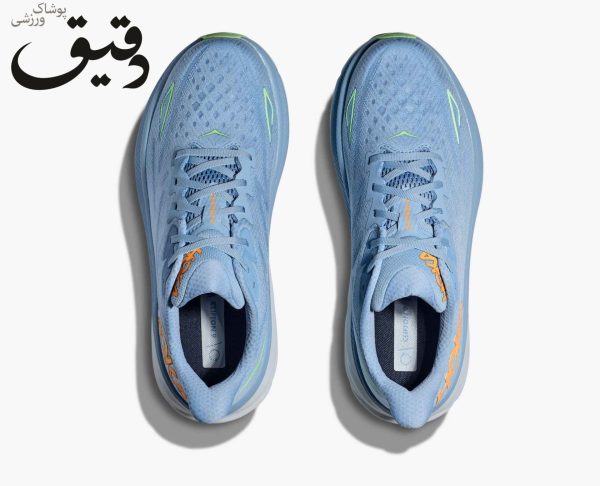 کتونی ورزشی هوکا کلیفتون HOKA CLIFTON 9 آبی سایز 2/3 42