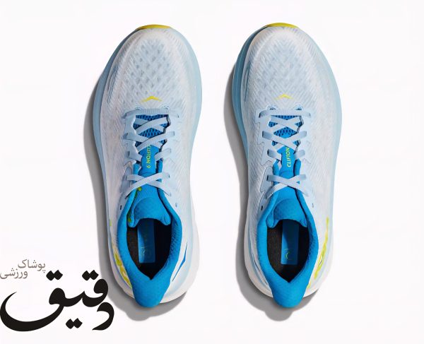 کتونی ورزشی هوکا کلیفتون HOKA CLIFTON 9 آبی روشن سایز 1/3 43