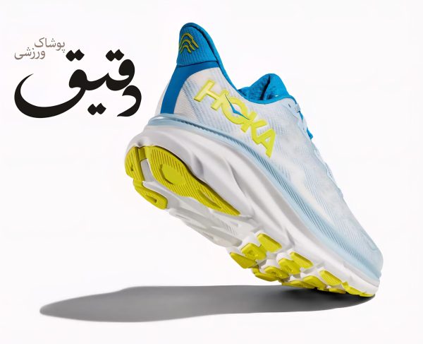 کتونی ورزشی هوکا کلیفتون HOKA CLIFTON 9 آبی روشن سایز 1/3 43