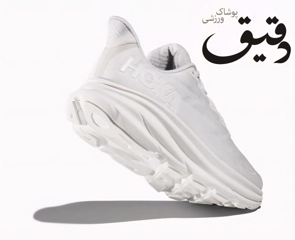کفش ورزشی هوکا کلیفتون hoka clifton 9 رنگ سفید سایز44 - 2/3 44 - 1/3 39