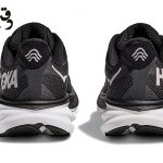 کتونی ورزشی هوکا کلیفتون HOKA CLIFTON 9 مشکی سفید 2/3 44