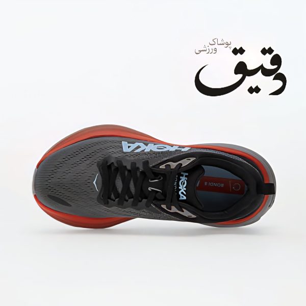 کفش کتونی ورزشی هوکا Hoka Bondi 8 طوسی تیره 1/2 39