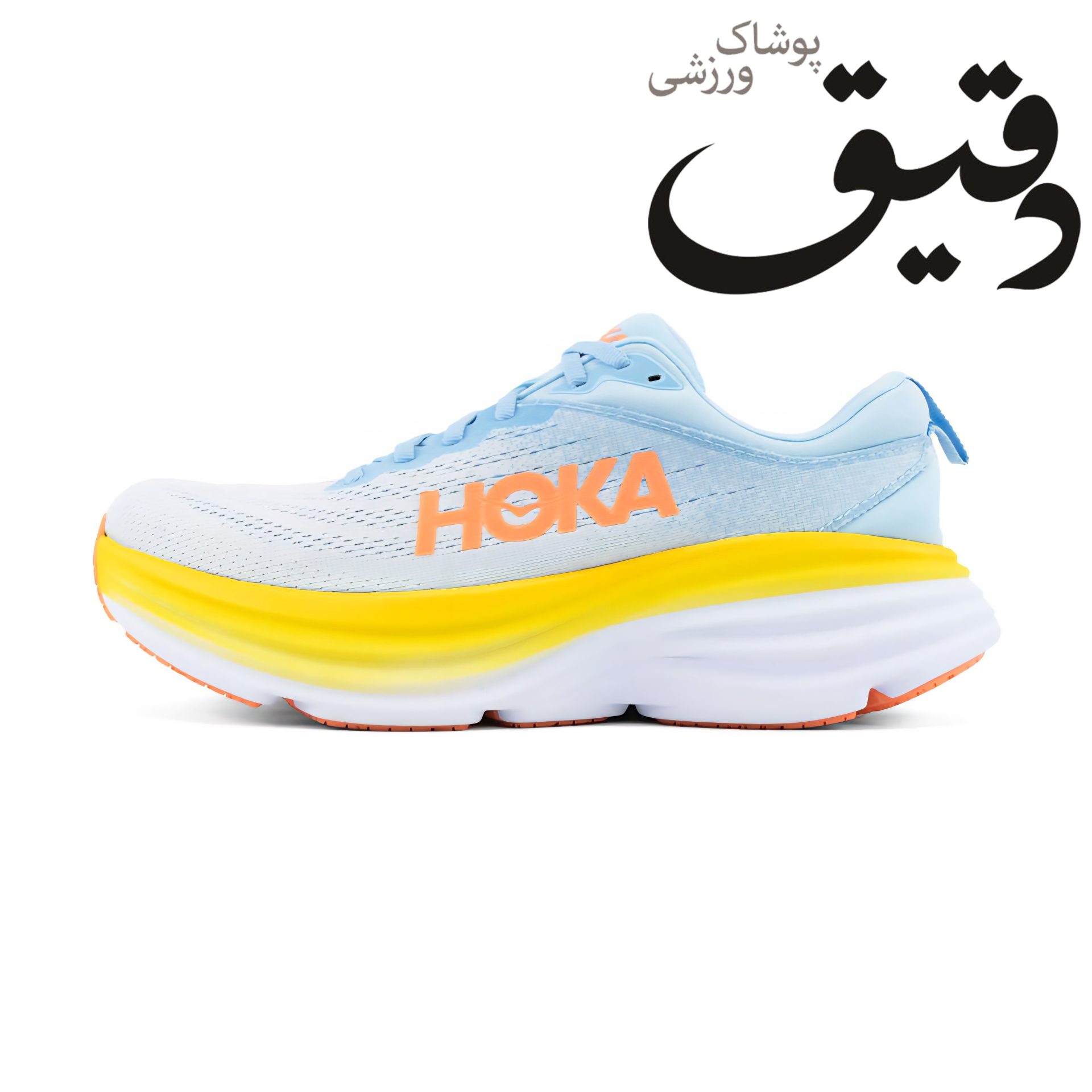 کفش کتونی ورزشی هوکا Hoka Bondi 8 سایز:36-1/3 37-2/3 38-42-2/3 42