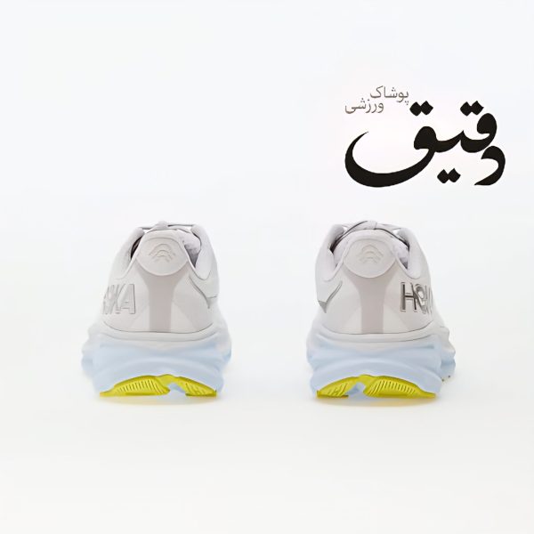 کتونی ورزشی هوکا کلیفتون HOKA CLIFTON 9 سفید فیلی
