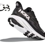 کتونی ورزشی هوکا کلیفتون HOKA CLIFTON 9 مشکی سفید 2/3 44