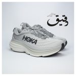 کفش کتونی ورزشی هوکا HOKA BONDI 8 طوسی