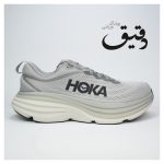 کفش کتونی ورزشی هوکا HOKA BONDI 8 طوسی