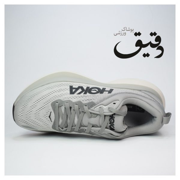 کفش کتونی ورزشی هوکا HOKA BONDI 8 طوسی