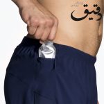 شلوارک مردانه بروکس Brooks Sherpa 7″ 2-in-1 short سرمه ای
