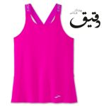 تاپ ورزشی بروکس زنانه Brooks pick up tank سرخابی M