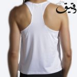تاپ ورزشی بروکس زنانه Brooks Atmosphere sleeveles سفید L