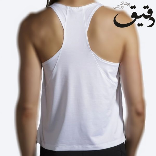 تاپ ورزشی بروکس زنانه Brooks Atmosphere sleeveles سفید L
