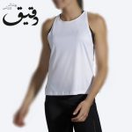 تاپ ورزشی بروکس زنانه Brooks Atmosphere sleeveles سفید L