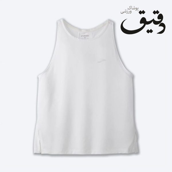 تاپ ورزشی بروکس زنانه Brooks Atmosphere sleeveles سفید L
