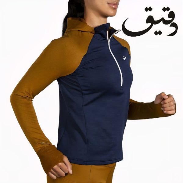 هودی نیم زیپ بروکس زنانه Brooks notch thermal Hoodie