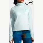 بلوز ورزشی بروکس زنانه BROOKS NOTCH THERMAL LONG SLEEVE آبی یخی