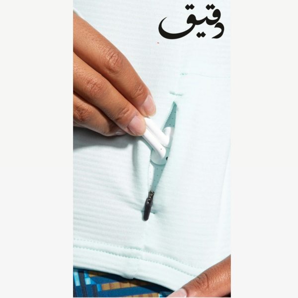 بلوز ورزشی بروکس زنانه BROOKS NOTCH THERMAL LONG SLEEVE آبی یخی
