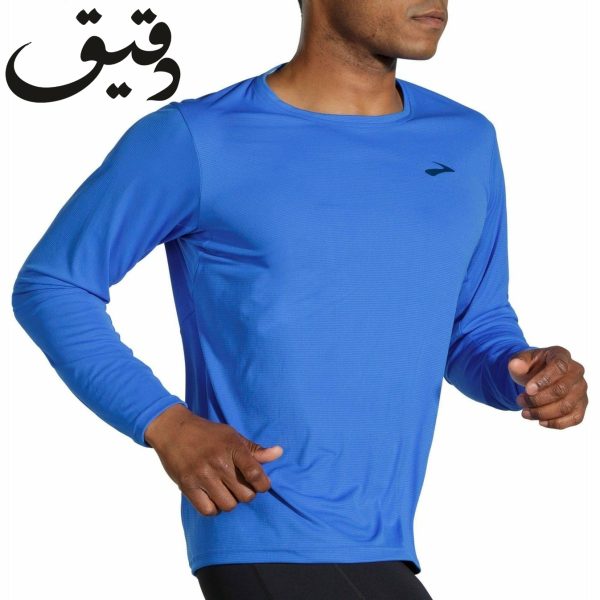 بلوز ورزشی بروکس مردانه Brooks Atmosphere Long Sleeve آبی